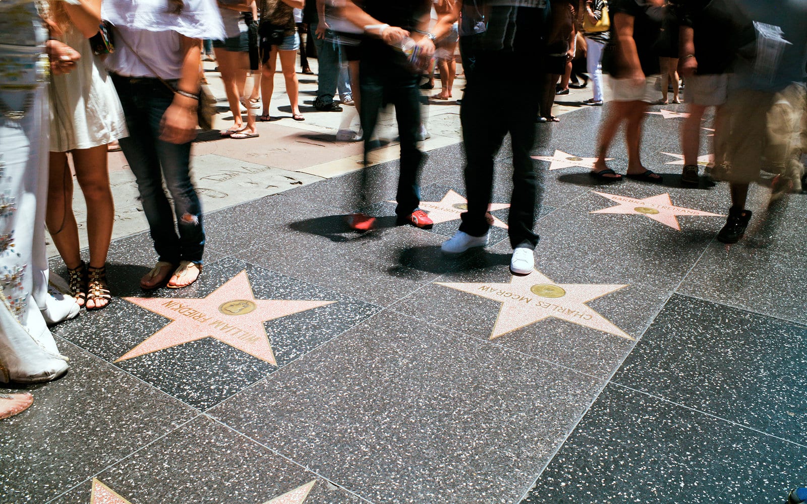 CF93DG Walk of Fame, Hollywood Boulevard, Los Angeles, California, USA
