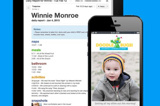 Doodle Bugs! Child Care Parent Resources | WatchMeGrow Stream, Newsletters, Digital Reports